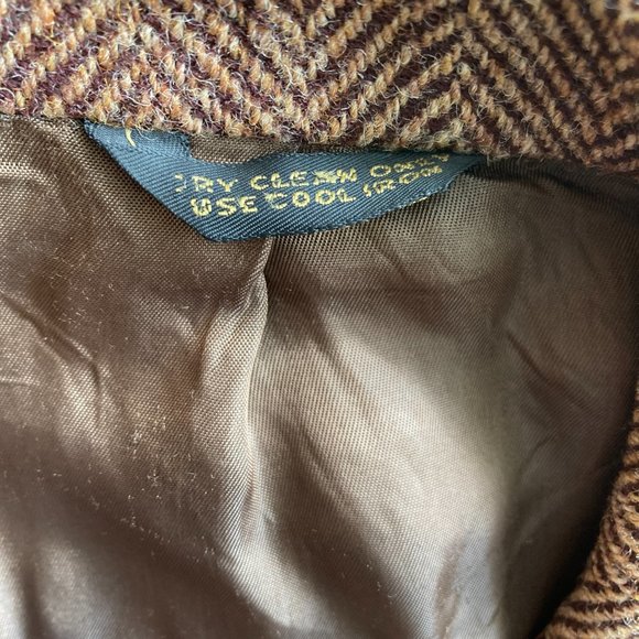 Vintage Harris Tweed Size S/M Wool Jacket - Picture 6 of 12